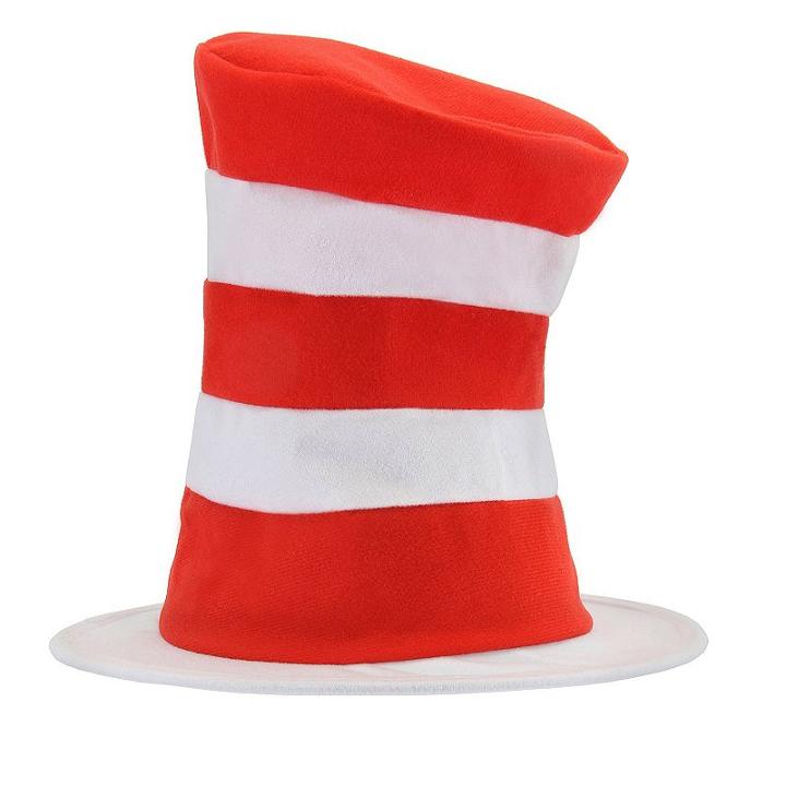 Dr. Seuss Cat In The Hat Hat - Kids', Kids Unisex, Multicolor