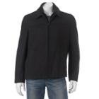 Men's Dockers Wool-blend Open-bottom Jacket, Size: Large, Black
