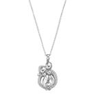 Sentimental Expressions Sterling Silver Cubic Zirconia Family Of 4 Necklace, Women's, Size: 18, White