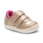 Stride Rite Kyle Baby / Toddler Girls' Sneakers, Size: 4 T, Beig/green (beig/khaki)