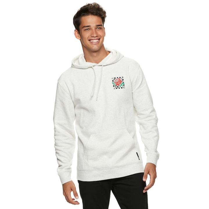 Men's Vans Rose Pose Hoodie, Size: Xl, White
