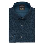 Men's Van Heusen Flip-it Slim Fit Reversible Dress Shirt, Size: L-36/37, Blue