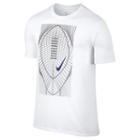 Men's Nike Football Emblem Tee, Size: Large, White