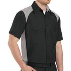 Big & Tall Red Kap Classic-fit Motorsports Colorblock Button-down Shirt, Men's, Size: 4xb, Multicolor