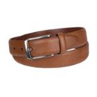 Men's Croft & Barrow Dress Feather Edge Belt, Size: 38, Med Beige