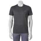 Big & Tall Adidas Essential Climalite Tech Tee, Men's, Size: M Tall, Dark Grey