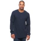 Big & Tall Sonoma Goods For Life&trade; Slim-fit Thermal Performance Henley, Men's, Size: 3xl Tall, Blue