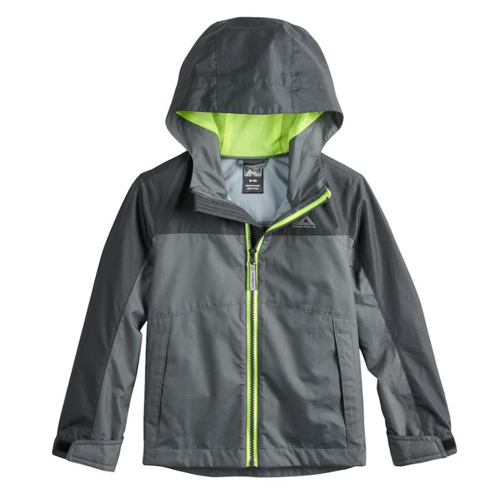 Boys 4-7 Zeroxposur Dyne Lightweight Jacket, Size: Large, Grey (charcoal)