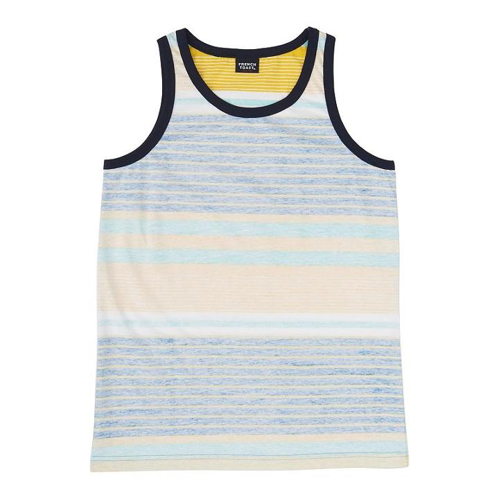 Boys 8-20 French Toast Reverse Print Tank, Boy's, Size: Medium, Gold