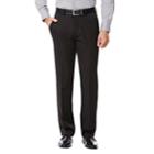 Men's Haggar&reg; Tailored-fit Travel Performance Suit Pants, Size: 36x30, Black