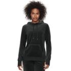 Women's Tek Gear&reg; Velour Hoodie, Size: Xl, Black