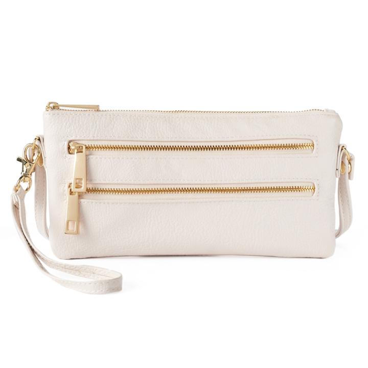 Apt. 9&reg; Rikki Rfid-blocking Convertible Crossbody Bag, Women's, Natural