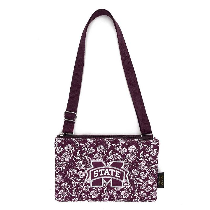 Mississippi State Bulldogs Bloom Crossbody Bag, Women's, Multicolor