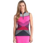 Women's Tail Sol Knit Golf Tank, Size: Medium, Pink Other