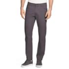 Men's Izod Saltwater Straight-fit 5-pocket Stretch Chino Pants, Size: 32x30, Grey (charcoal)