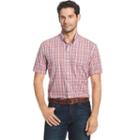 Big & Tall Arrow Hamilton Classic-fit Plaid Poplin Button-down Shirt, Men's, Size: Xl Tall, Brt Red