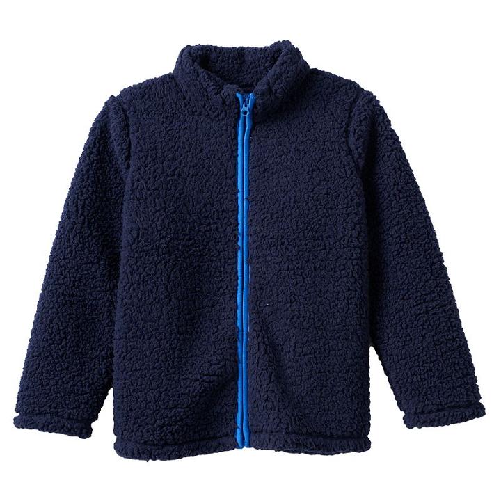Boys 4-10 Jumping Beans Plush Sherpa Jacket, Boy's, Size: 5, Blue