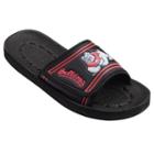 Adult Fresno State Bulldogs Slide Sandals, Size: Xs, Black