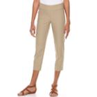 Women's Apt. 9&reg; Millennium Capri Dress Pants, Size: 8, Lt Beige