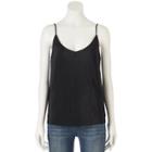 Women's Lc Lauren Conrad Pleated Camisole, Size: Small, Oxford