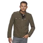 Men's Marc Anthony Slim-fit Canvas Military Jacket, Size: Xxl, Green