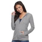 Women's Sonoma Goods For Life&trade; Hoodie, Size: Large, Med Grey
