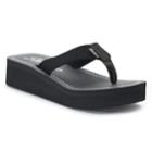 Women's Skechers&reg; Cali Vinyasa Beach Bae Yoga Foam Flip-flops, Size: 10, Grey (charcoal)