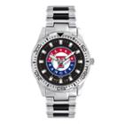 Men's Game Time Texas Rangers Heavy Hitter Watch, Silver