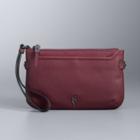 Simply Vera Vera Wang Joyce Wristlet, Women's, Dark Pink