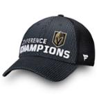 Adult Vegas Golden Knights 2018 Conference Champions Locker Room Adjustable Cap, Men's, Dark Grey