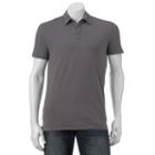 Big & Tall Marc Anthony Slim-fit Slubbed Polo, Men's, Size: 3xlt, Grey