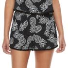 Juniors' Candie's&reg; Pom-pom Pleated Shorts, Girl's, Size: Medium, Black