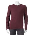 Big & Tall Sonoma Goods For Life&trade; Modern-fit Weekend Crewneck Tee, Men's, Size: 4xb, Dark Red