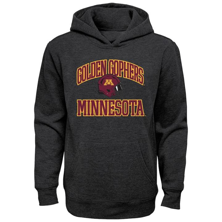 Boys 8-20 Minnesota Golden Gophers Promo Hoodie, Size: M 10-12, Grey (charcoal)