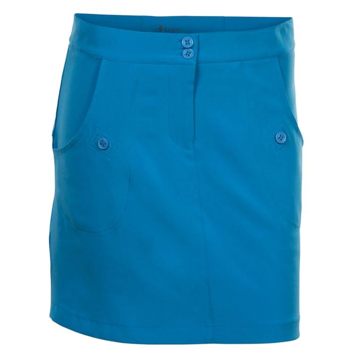 Women's Nancy Lopez Charming Golf Skort, Size: 6, Brt Blue