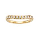 Forever Brilliant Lab-created Moissanite Wedding Ring In 14k Gold (1/3 Carat T.w.), Women's, Size: 5, White