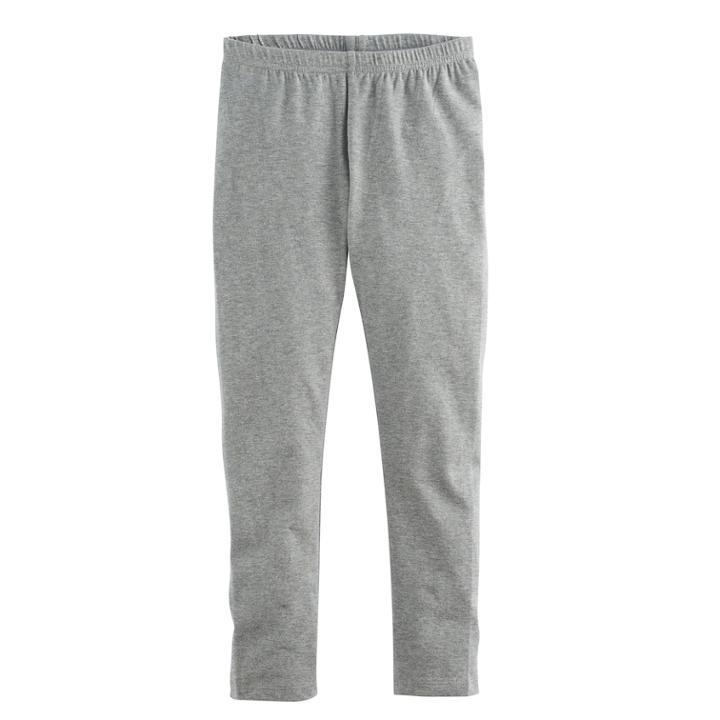 Girls 4-10 Jumping Beans&reg; Long Solid Leggings, Size: 7, Med Grey
