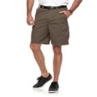 Big & Tall Croft & Barrow&reg; Flex Relaxed-fit Twill Cargo Shorts, Men's, Size: 46, Brown