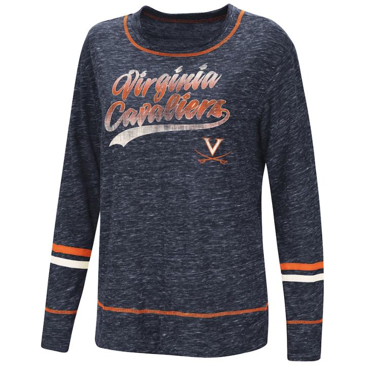 Women's Virginia Cavaliers Giant Dreams Tee, Size: Small, Med Blue