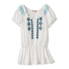 Girls 7-16 Speechless Embroidered Peplum Tunic, Girl's, Size: Large, Blue