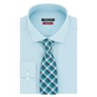 Men's Van Heusen Slim-fit Flex Collar Dress Shirt & Tie, Size: M-32/33, Blue Other