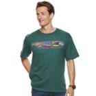 Men's Cotton Links Graphic Tee, Size: Xl, Med Green
