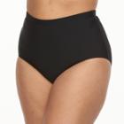 Plus Size Upstream Brief Bottoms, Women's, Size: 16 W, Black
