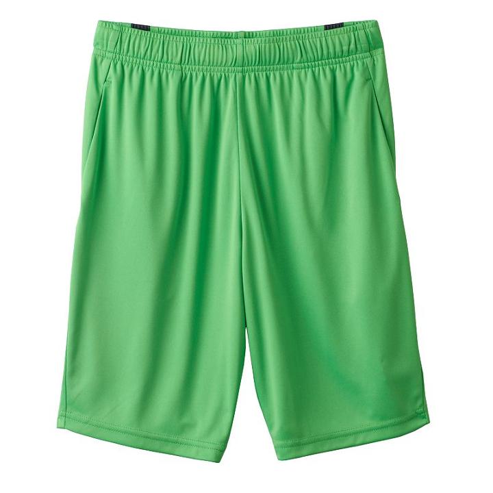 Boys 8-20 Tek Gear&reg; Laser-cut Basketball Shorts, Boy's, Size: Medium, Med Yellow