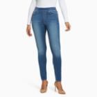 Petite Gloria Vanderbilt Avery Pull-on Skinny Pants, Women's, Size: 14p-short, Blue