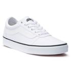 Vans Ward Women's Canvas Skate Shoes, Size: Medium (8.5), White