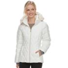 Women's Zeroxposur Gretchen Hooded Quilted Puffer Jacket, Size: Large, White
