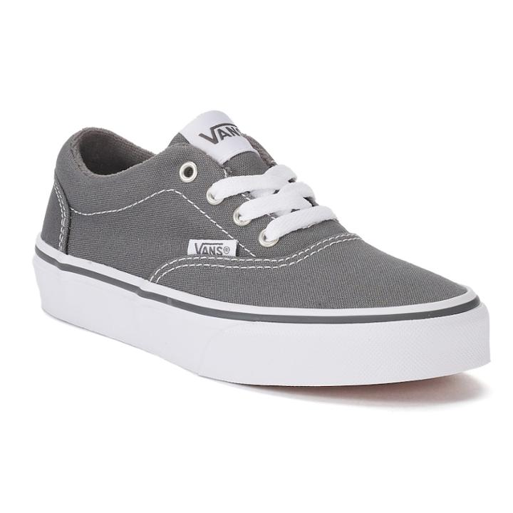Vans Doheny Kids' Skate Shoes, Boy's, Size: 7, Dark Grey