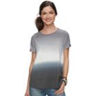 Women's Sonoma Goods For Life&trade; Super Soft French Terry Raglan Tee, Size: Xs, Dark Grey