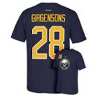 Men's Reebok Buffalo Sabres Zemgus Girgensons Premier Tee, Size: Large, Blue